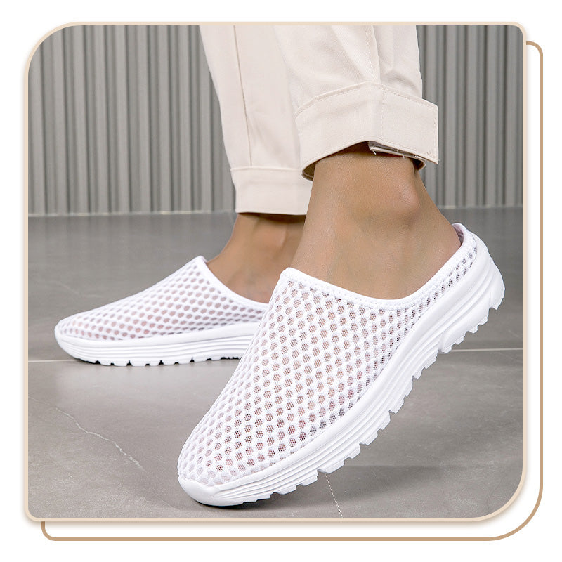 Nesrine - Traspirante Mule in Rete Scarpe