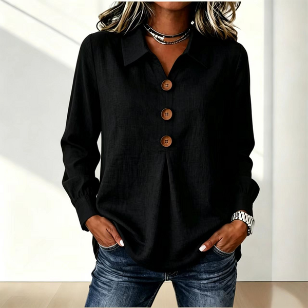 Moriah - Elegante Camicetta a Maniche Lunghe