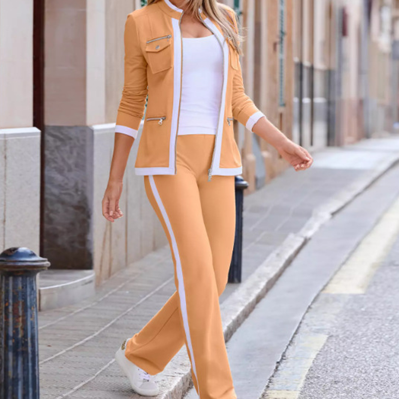 Rannia - Set a Due Pezzi Con Maniche Lunghe