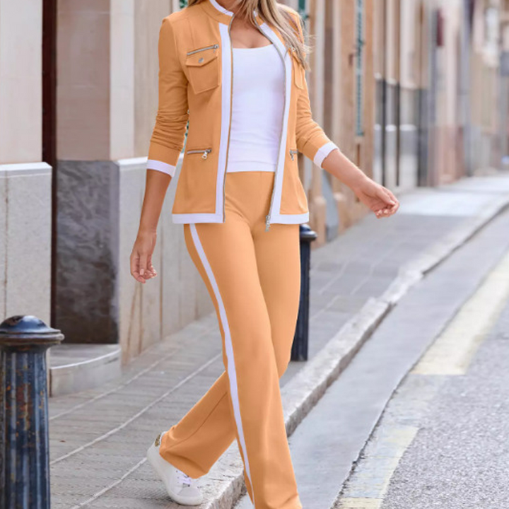 Rannia - Set a Due Pezzi Con Maniche Lunghe