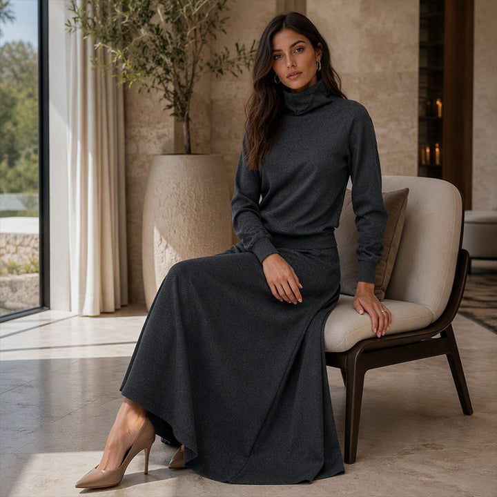 Gizem - Set Polo E Gonna Maxi