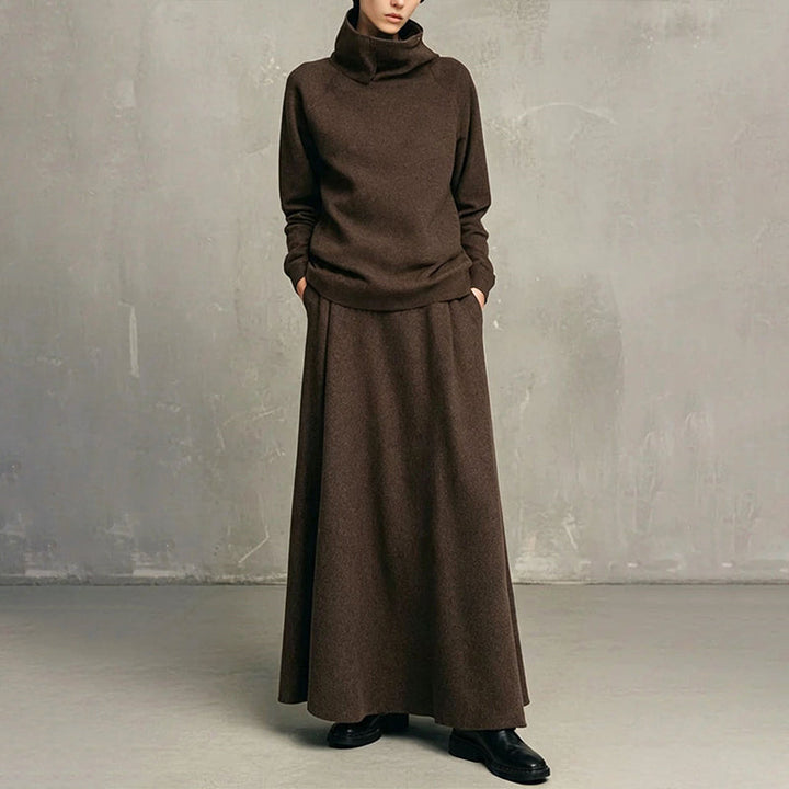 Gizem - Set Polo E Gonna Maxi