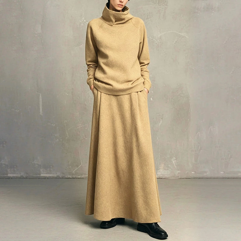 Gizem - Set Polo E Gonna Maxi