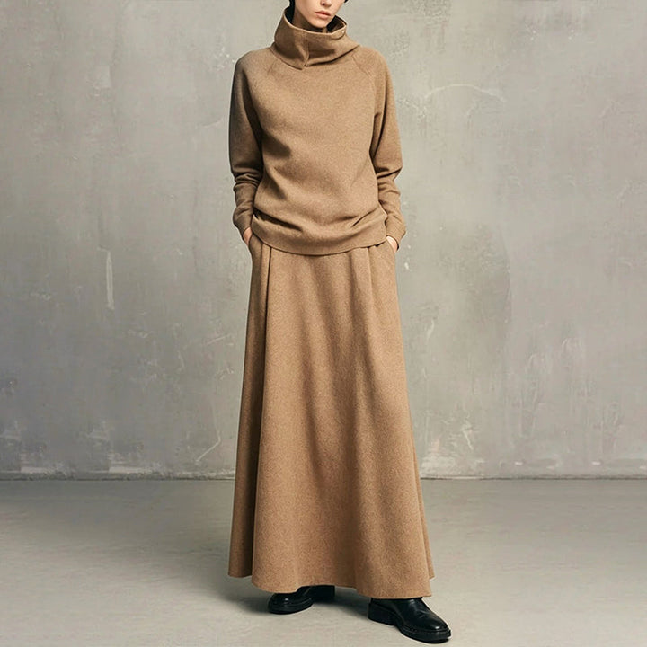 Gizem - Set Polo E Gonna Maxi