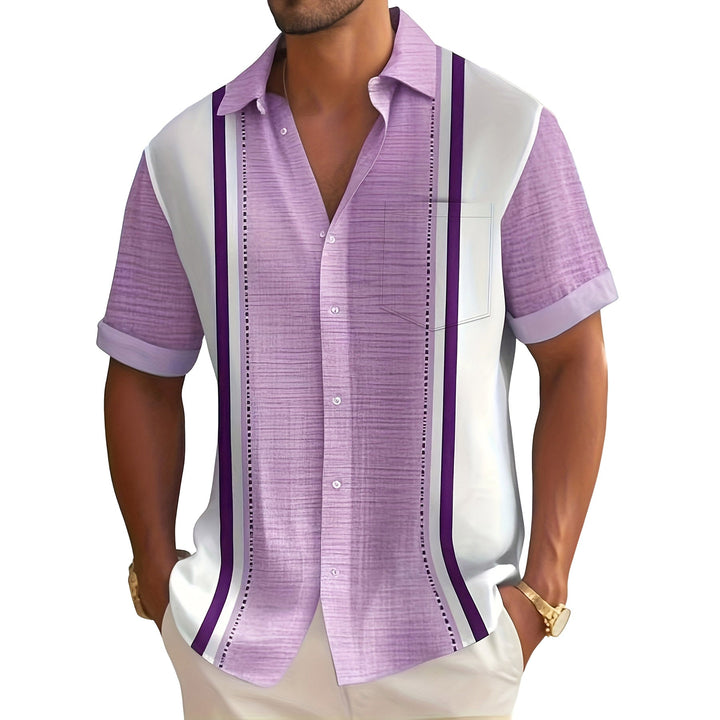 Nardo - Camicia Da Resort a Righe